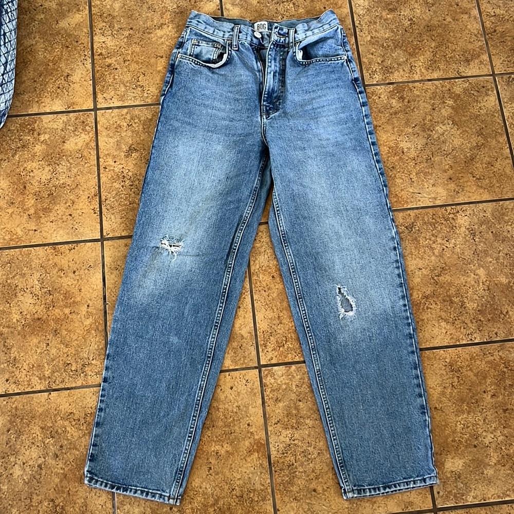 BDG high rise baggy jean